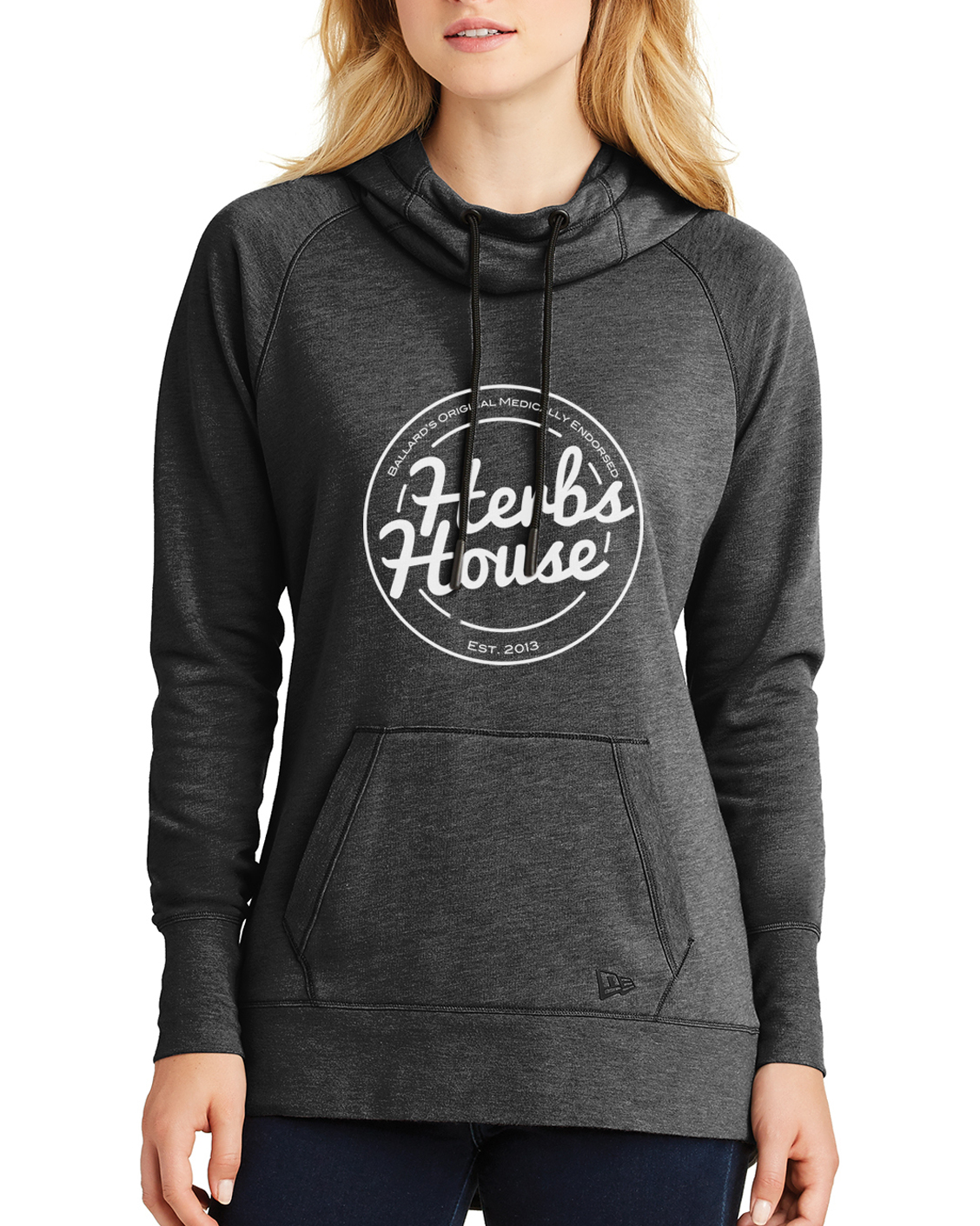 hoodie-women-s-cowl-neck-classic-logo-herbs-merchandise