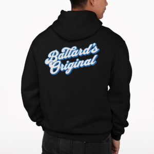 Herbs House Rainbow Blue Hoodie Back